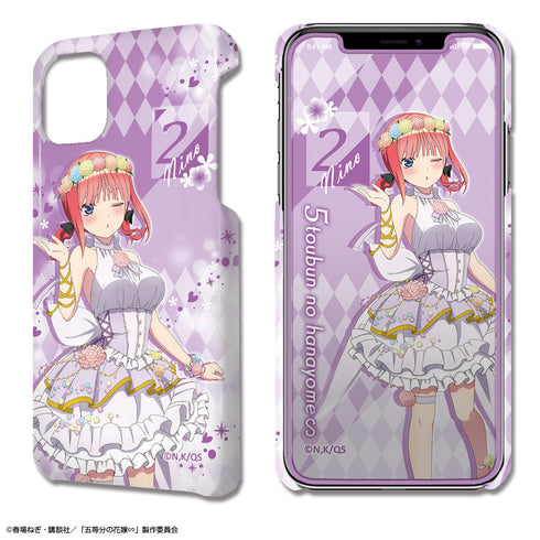 『五等分の花嫁∽』デザジャケット iPhone 11 ケース&保護シート デザイン02(中野二乃/花の妖精ver.)【描き下ろし】【202407再販】